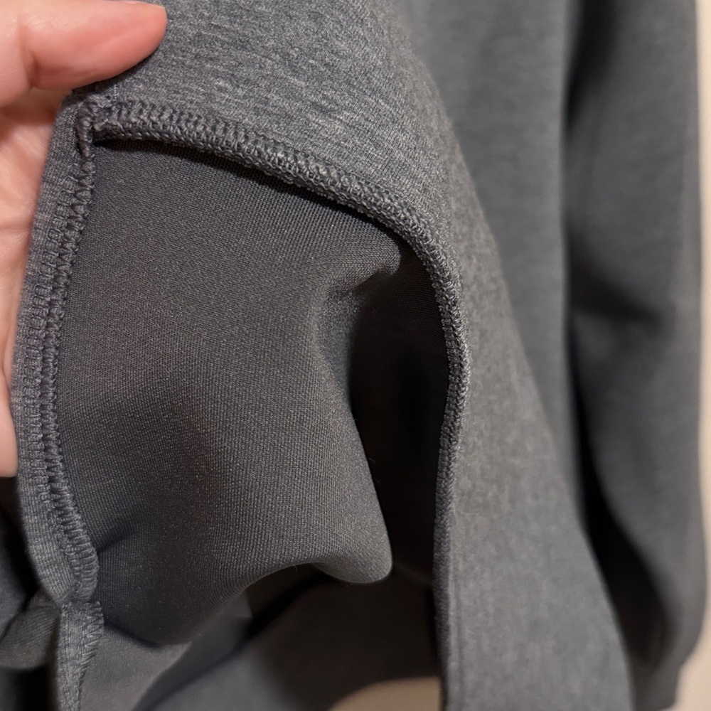 LIKE NEW CALIA Scuba Gray Crewneck Split Side Sweatshirt - Picture 8 of 9